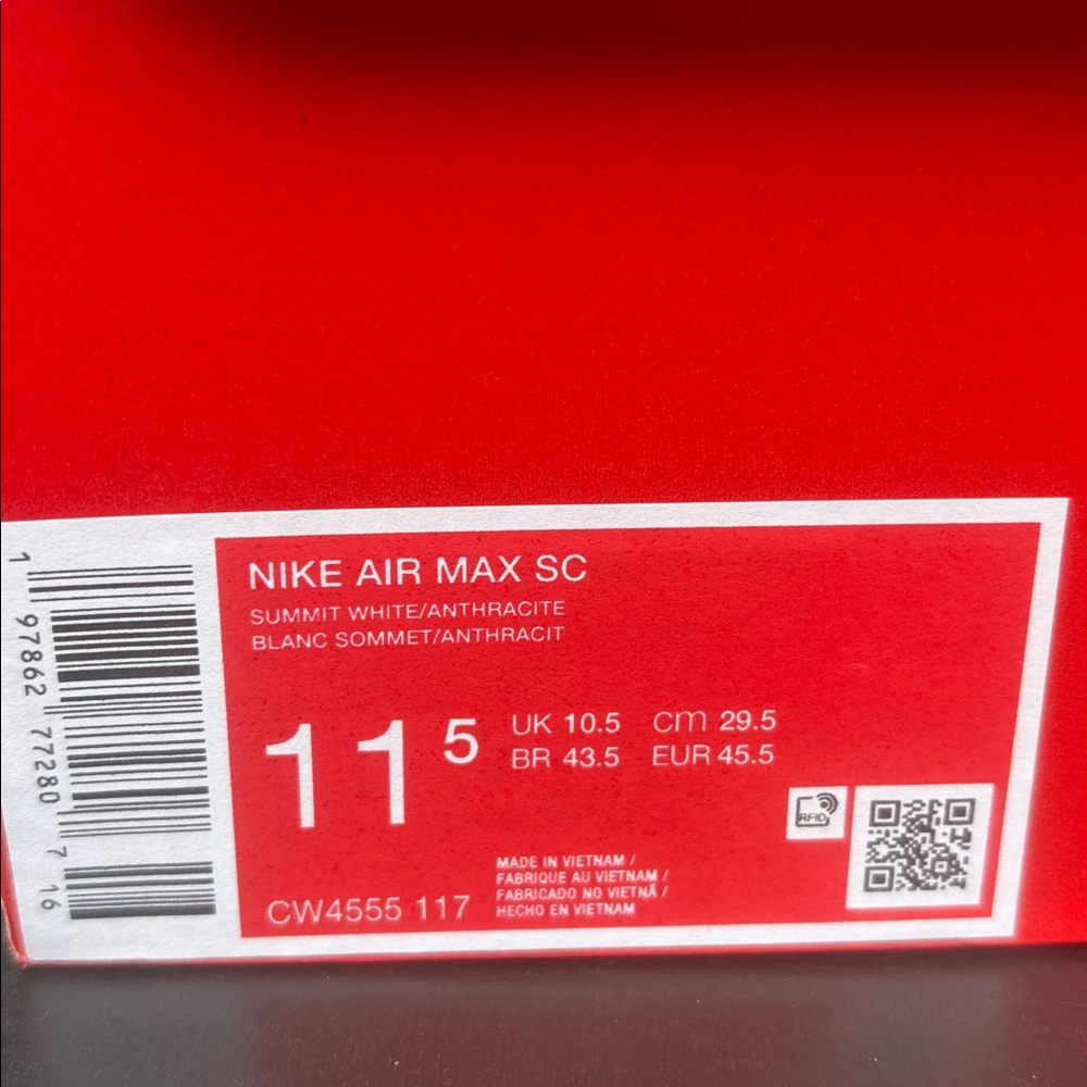 Nike Air Max SC - Summit White/Anthracite